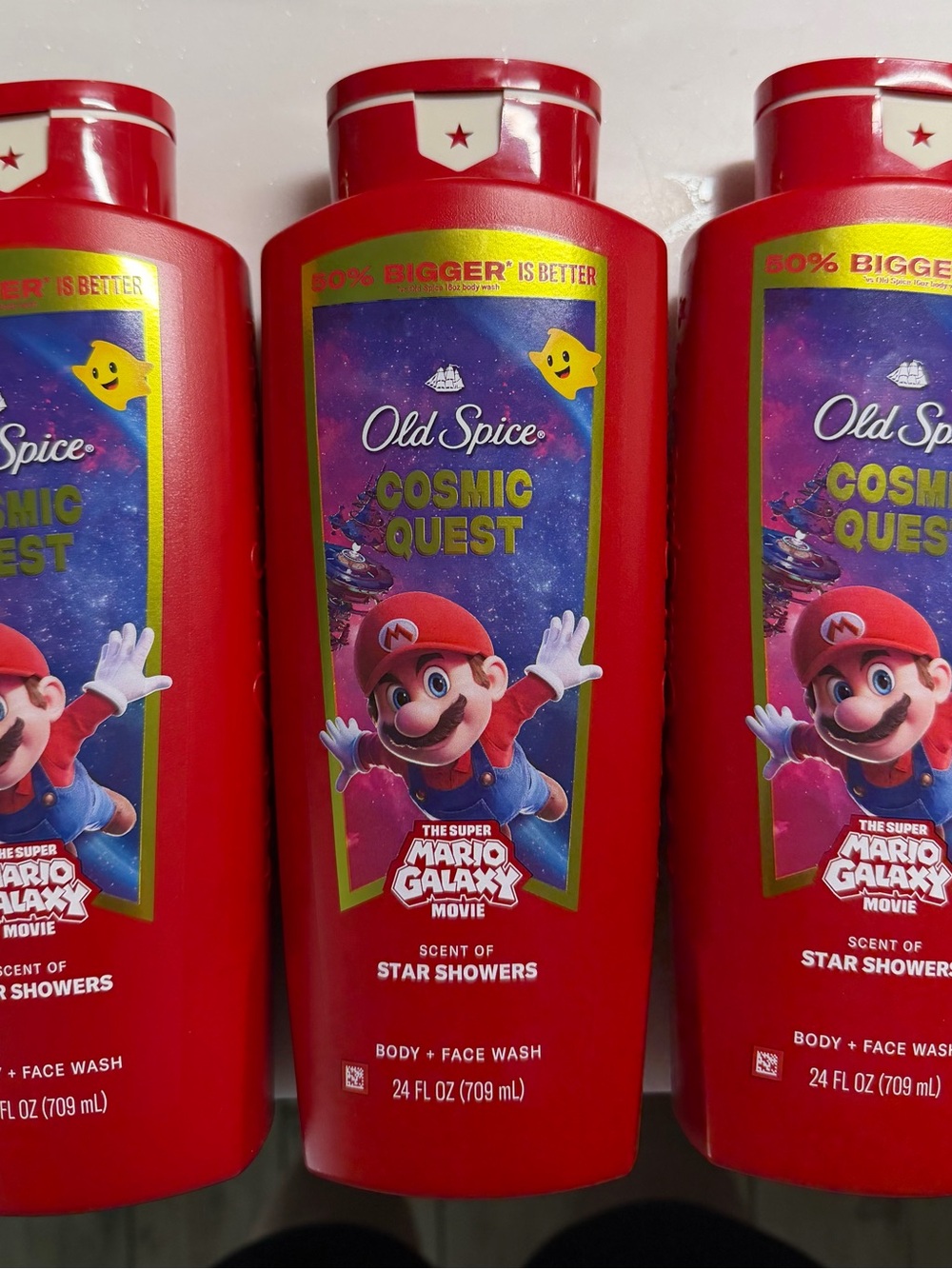 Old Spice Cosmic Quest Body + Face Wash - Red